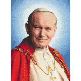 S 4878 Kreuzstichvorlage für Smartphone - Seliger Johannes Paul II