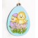 Cross stitch pattern for smartphone - Egg with chicks