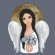 Cross stitch pattern for a phone - Angel of Silent Night