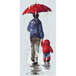 ZN 10480 Cross stitch tapestry kit - Father's love