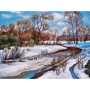 OV 933 Cross stitch kit - Spring is coming