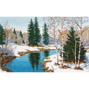 OV 1367 Cross stitch kit - Thaw