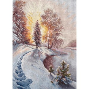 OV 1376 Cross stitch kit - Radiance