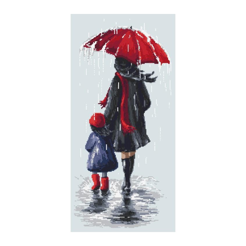 Cross stitch pattern for a phone - Mother's love