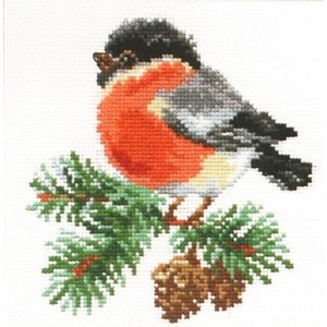 ALI 1-15 Cross stitch kit - Bullfinch