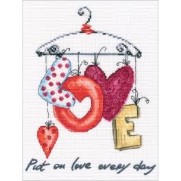 ZTM 70034 Stickpackung - Put on love every day