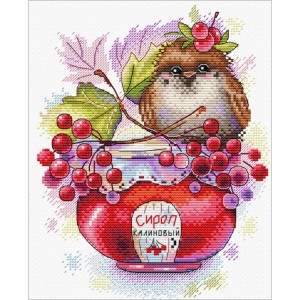 MP M-392 Cross stitch kit - Wiged arrowwood