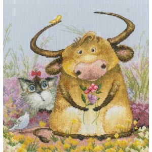 ZTM 834 Stickpackung - Stier und sein Team