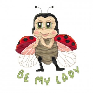 Z 10353 Cross stitch kit - Be my lady