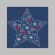 Cross stitch pattern for smartphone - Postcard - Star