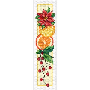 ZU 10387 Cross stitch kit - Christmas bookmark