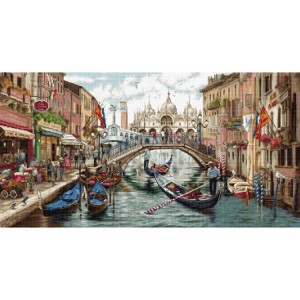 LS BU5003 Cross stitch kit - Venice