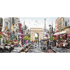 LS B2382 Cross stitch kit - Paris