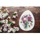 Z 10810 Cross stitch kit - Egg with pansies