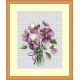 Z 10810 Cross stitch kit - Egg with pansies