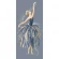 Kreuzstichmuster für Smartphone - Romantische Baletttänzerin