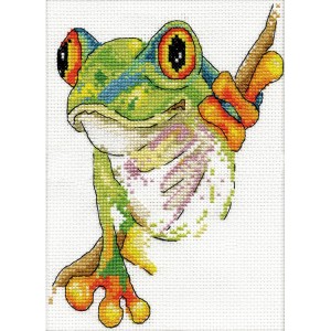 DW 3214 Stickpackung - Kleiner Laubfrosch