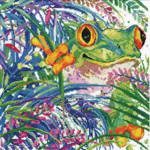 DW 3267 Stickpackung - Laubfrosch