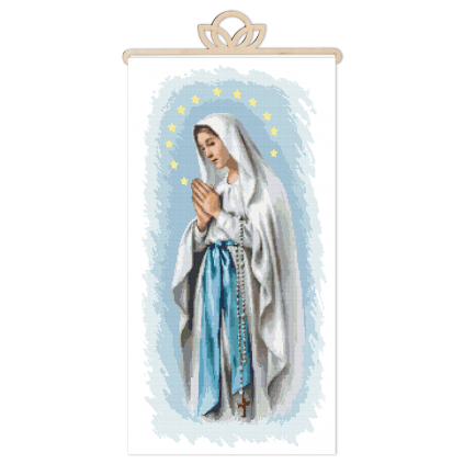 ZN 10534 Cross stitch tapestry kit - Holy Mary of the Rosary