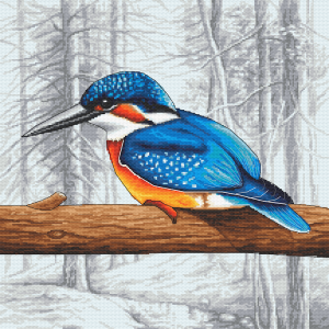 AN 10768 Aida mit Aufdruck - Eisvogel vor der Abreise