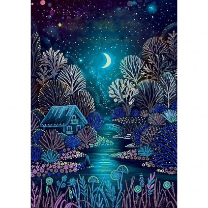 NDK 3364 Kit with beads - Starry night