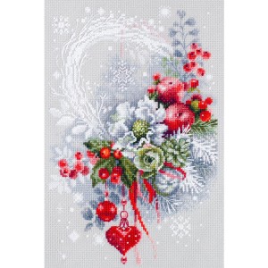 MN 200-246 Cross stitch kit - Winter caprice