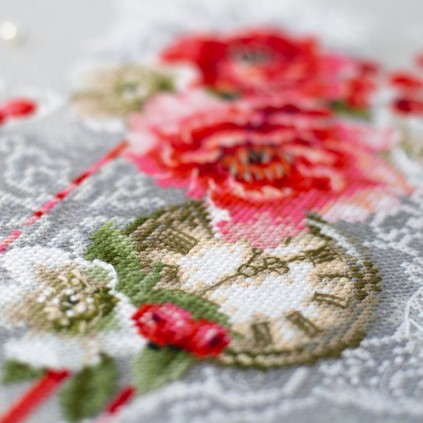 MN 200-240 Cross stitch kit - Crystal time