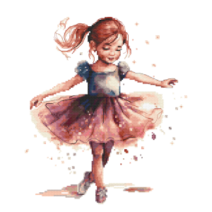 Z 10852 Cross stitch kit - Little ballerina II