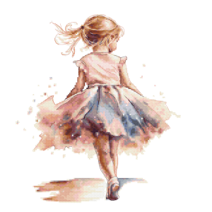 Z 10853 Cross stitch kit - Little ballerina III