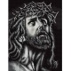 K 7329 Gobelin - Jesus Christus trägt eine Dornenkrone