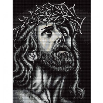 K 7329 Gobelin - Jesus Christus trägt eine Dornenkrone
