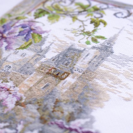 MN 250-064 Cross stitch kit - Fragrance of clematis