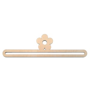 921-12 Wooden hanger 25cm flower