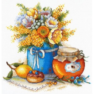 MP NV-762 Cross stitch kit - Honey pleasure