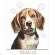 Kreuzstichmuster für Smartphone - Hund - Beagle