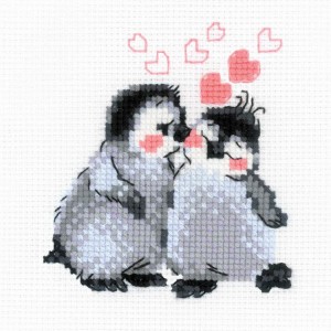 RIO 2010 Cross stitch kit with yarn - Ciao, bella