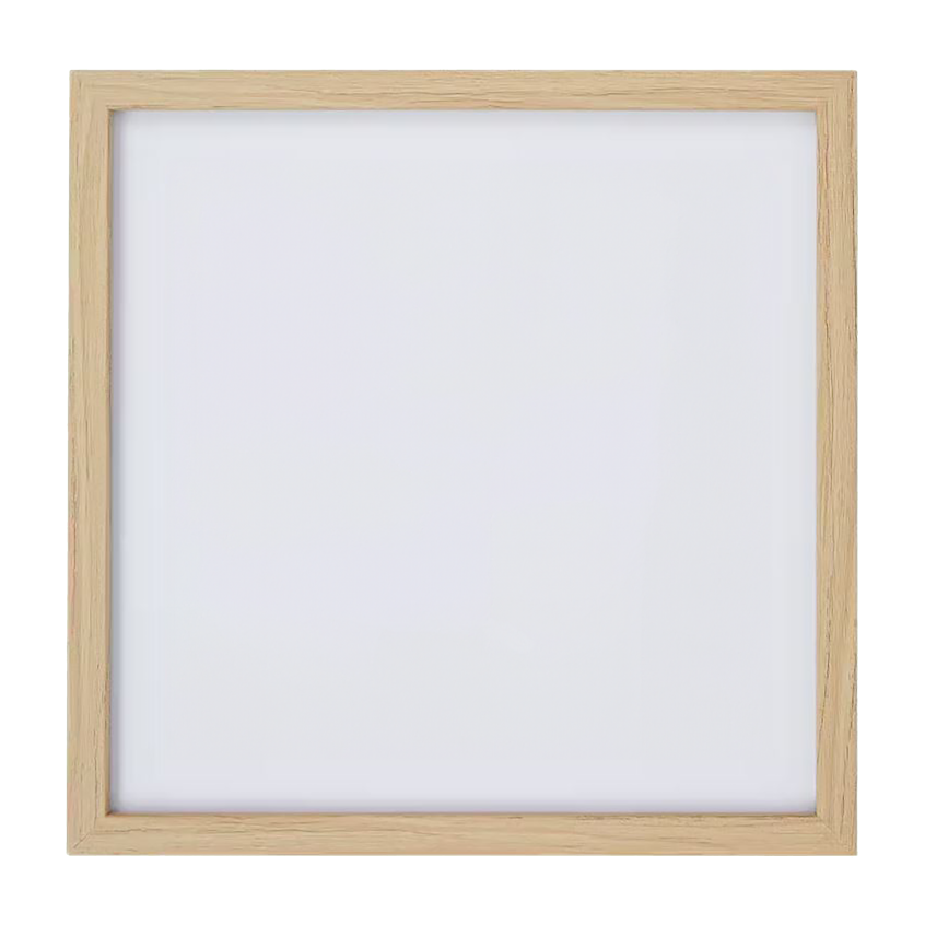 Wooden frame 21,5x21,5 cm light wood