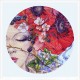 MER K-185 Cross stitch kit - She sleeps