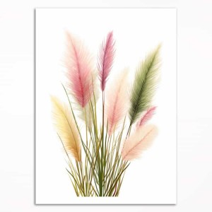 0116PL Poster - Pampas grass