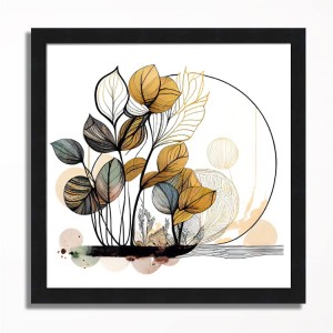 0231RA Picture - Boho leaves I