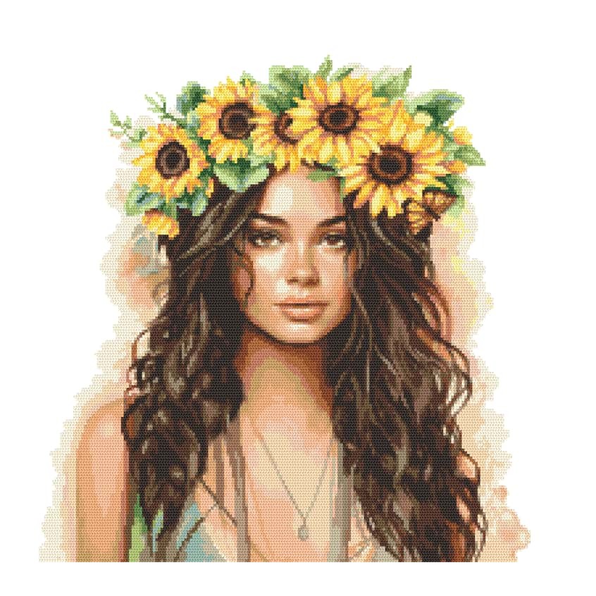 Cross stitch pattern for a phone - Mrs. Summer
