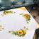 Kreuzstichmuster für Smartphone - Vintage-Sonnenblumentischdecke