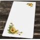 GU 11029 Cross stitch pattern on paper - Vintage sunflower table runner