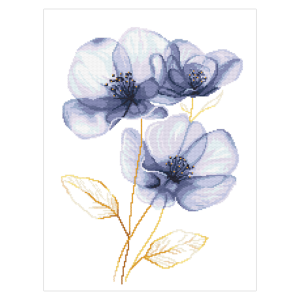 Z 11032 Stickpackung - Ätherische Blumen