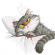 Cross stitch pattern for a phone - What do cats dream about?