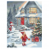 Cross stitch pattern for a phone - Magic of Christmas