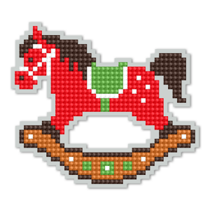 ZK 10929 Kit with beads - Pendant - Horse