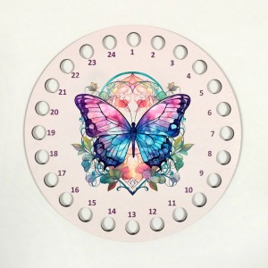 997-05 Floss organizer - Colorful butterfly