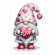 Cross stitch pattern for a phone - Valentine's Day gnome