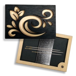 1000-08 Needle case with magnet - Floral
